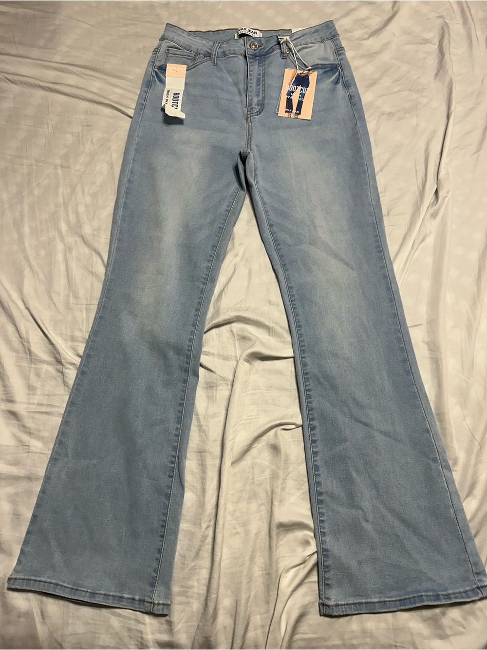 Wax Jean Light Blue Boot Cut Jeans